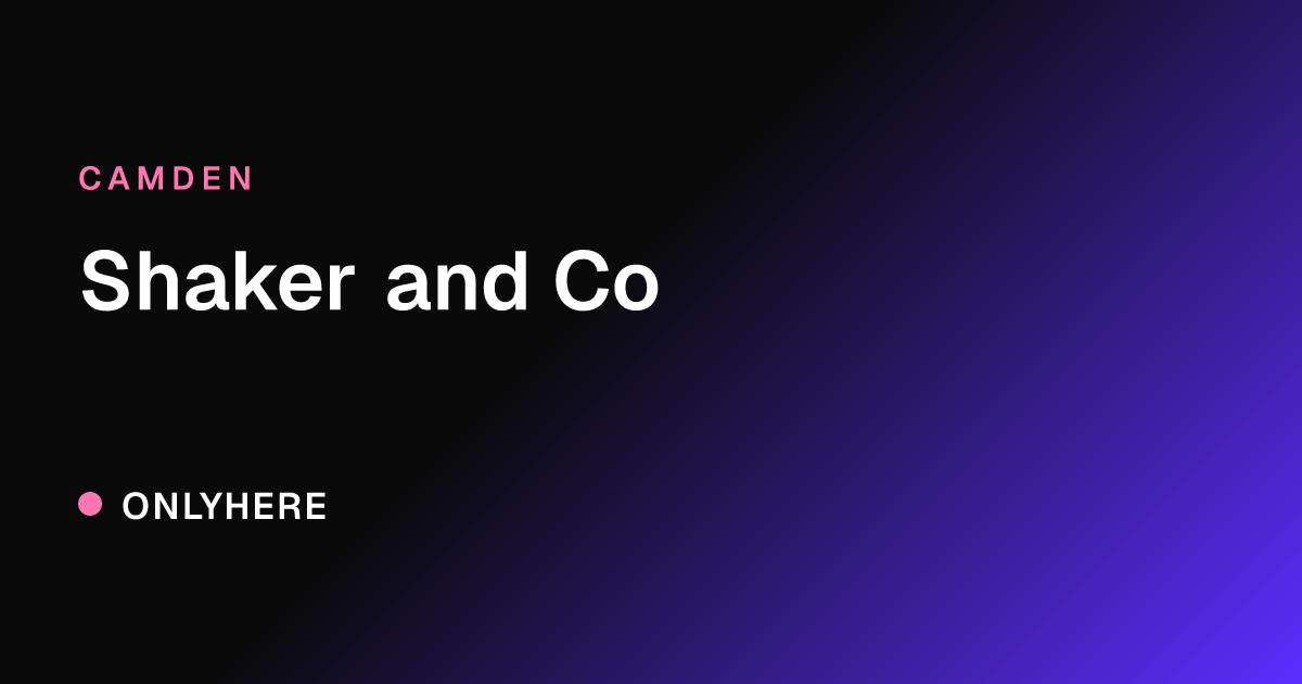 Shaker and Co