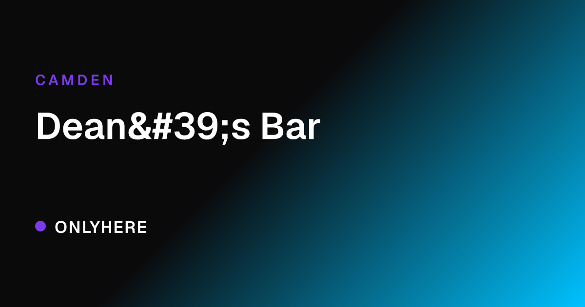 Dean's Bar