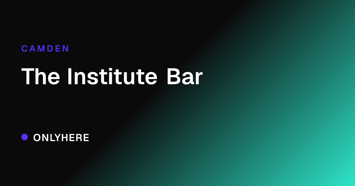 The Institute Bar