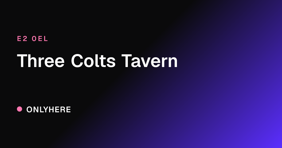 Three Colts Tavern