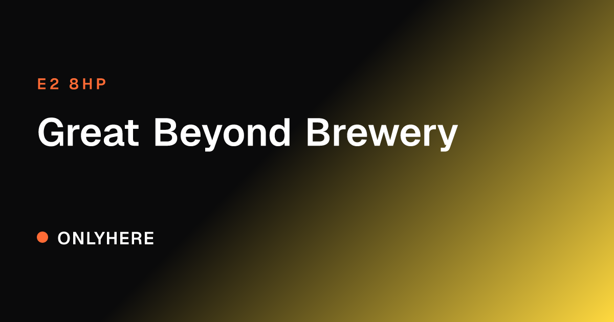 Great Beyond Brewery