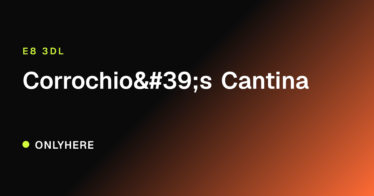 Corrochio's Cantina