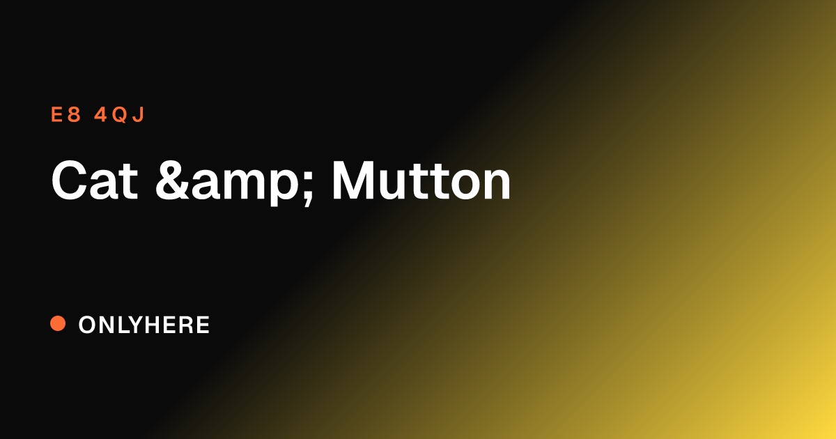Cat & Mutton