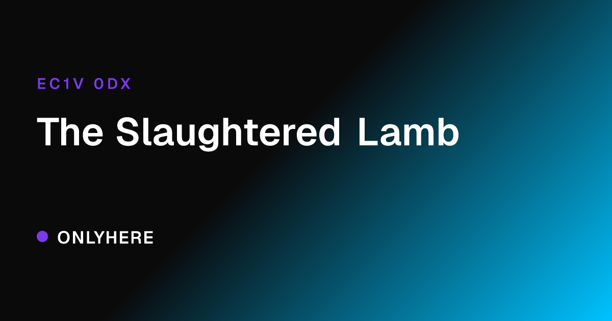 The Slaughtered Lamb