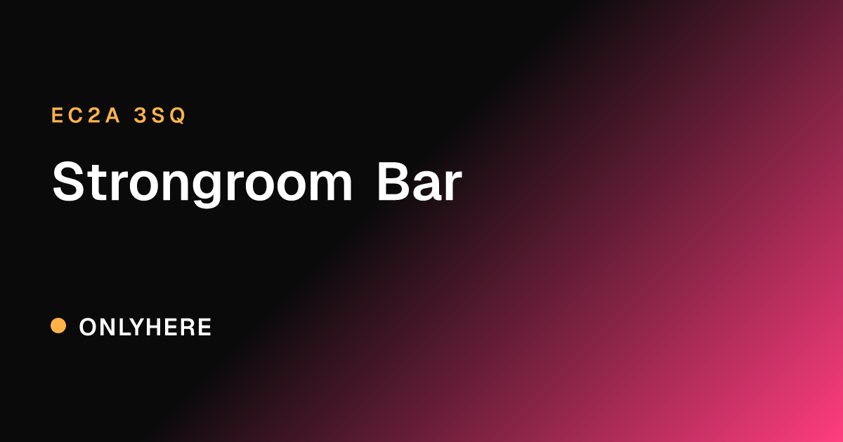 Strongroom Bar