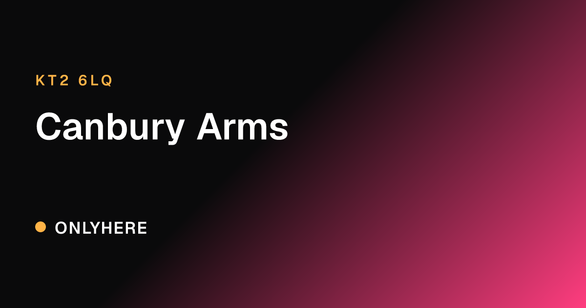 Canbury Arms
