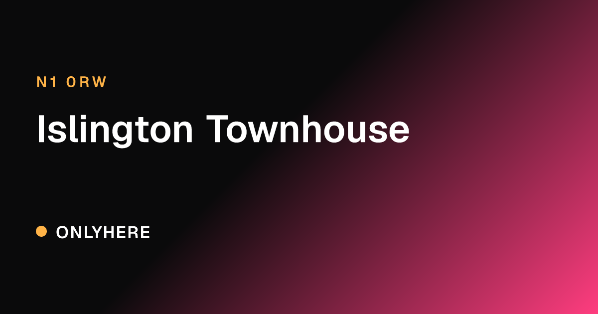 Islington Townhouse