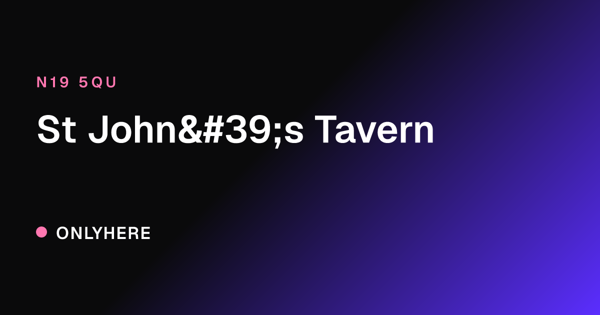 St John's Tavern