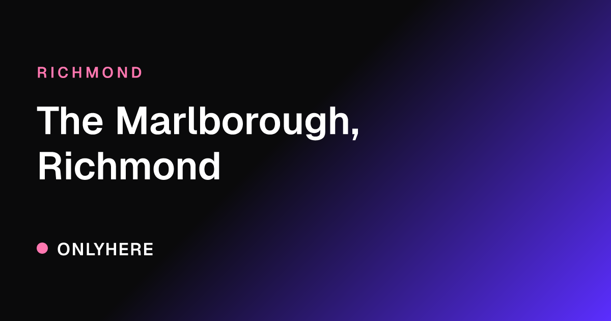 The Marlborough, Richmond