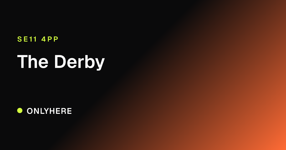 The Derby