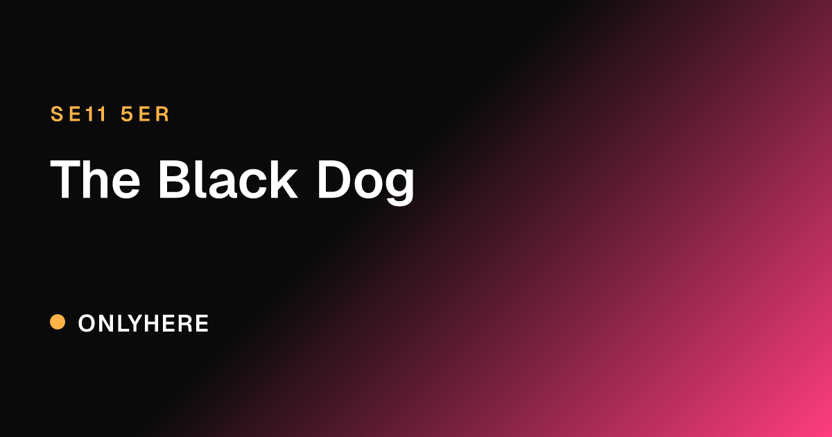 The Black Dog