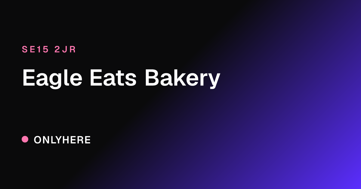 Eagle Eats Bakery