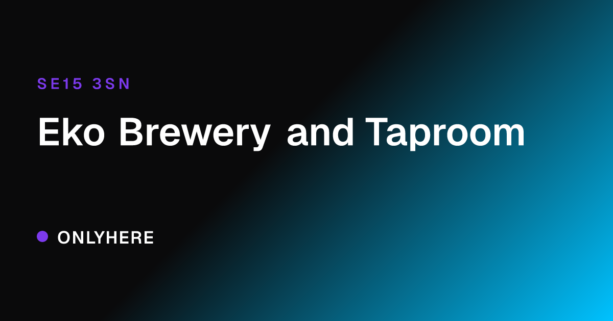Eko Brewery and Taproom
