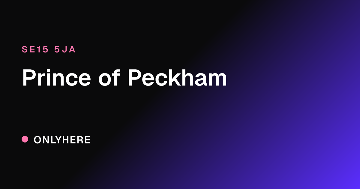 Prince of Peckham