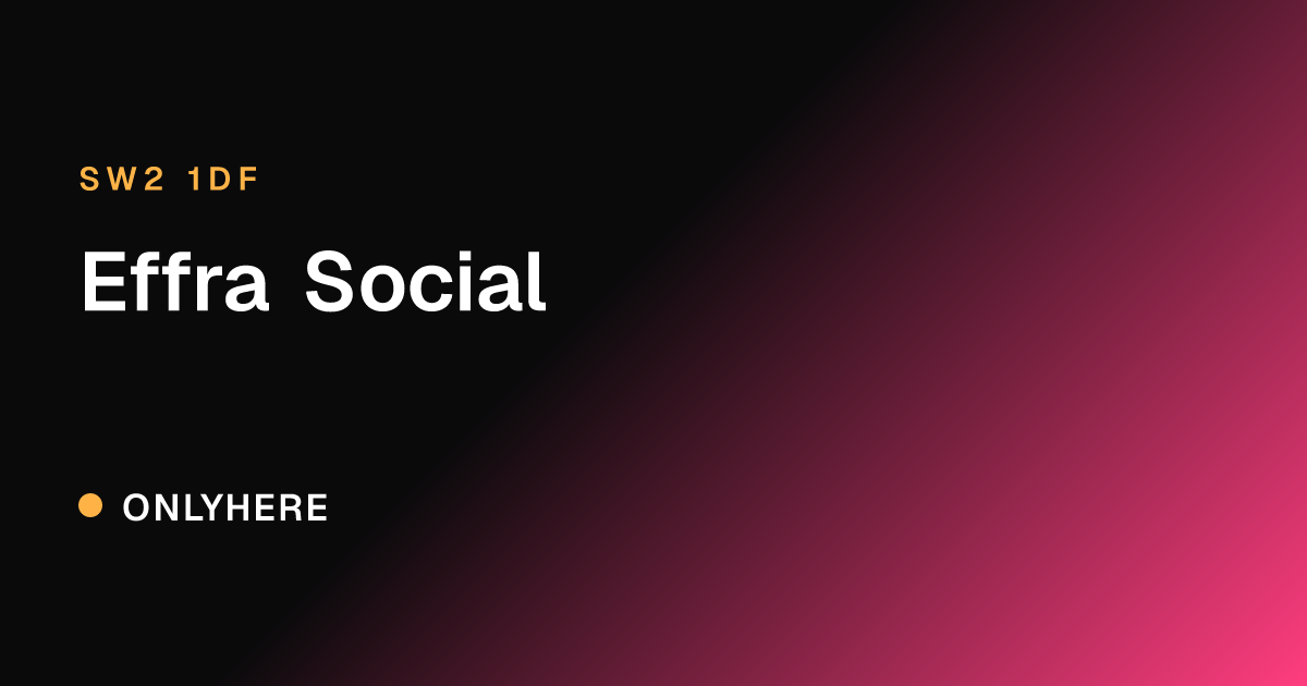 Effra Social