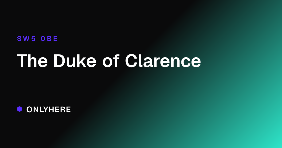 The Duke of Clarence