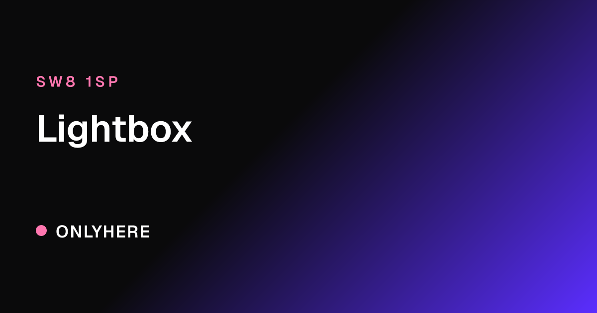 Lightbox