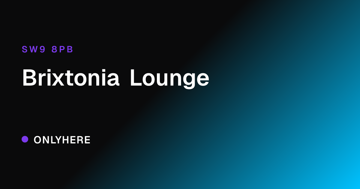 Brixtonia Lounge