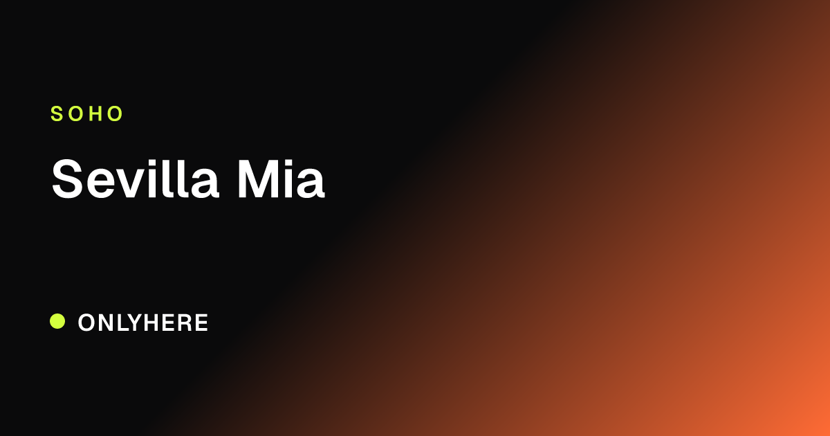 Sevilla Mia