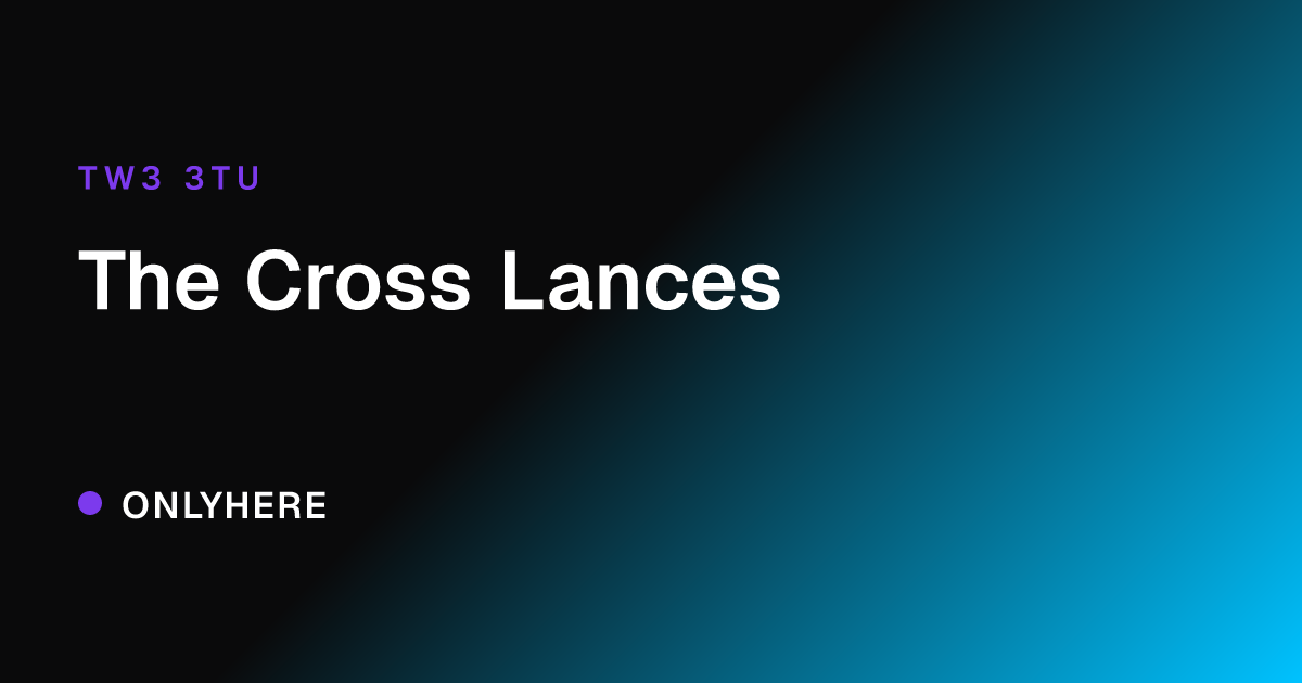 The Cross Lances