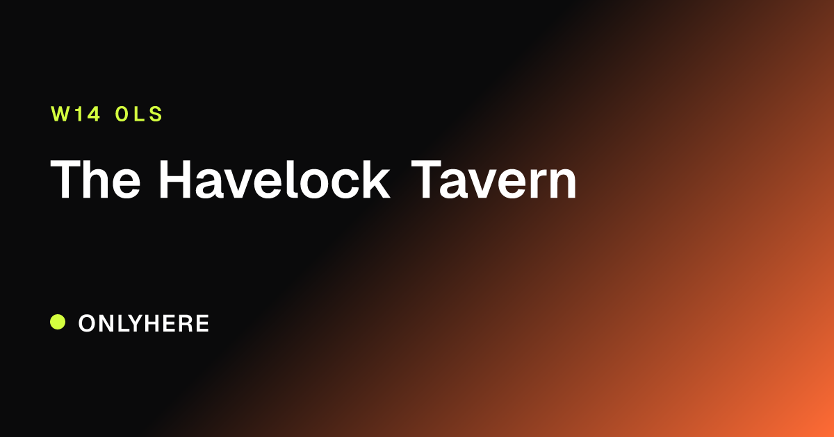The Havelock Tavern