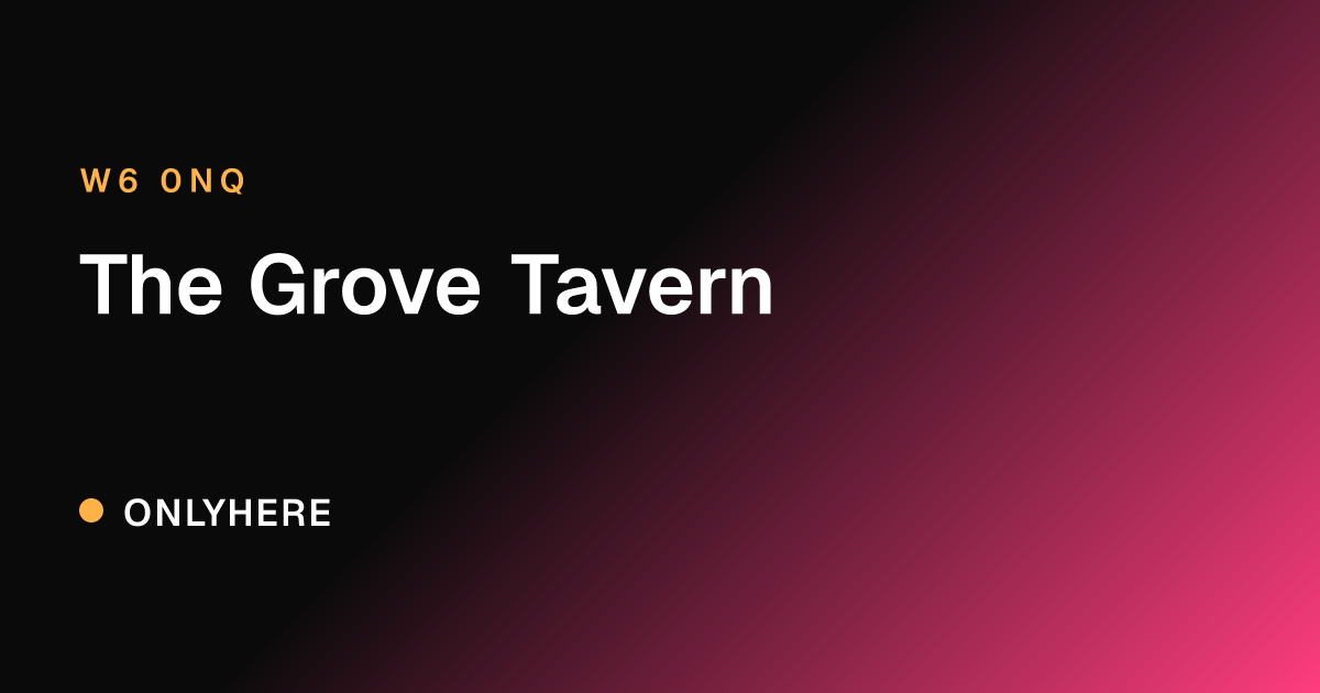 The Grove Tavern