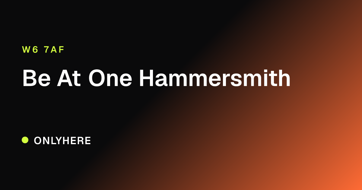 Be At One Hammersmith
