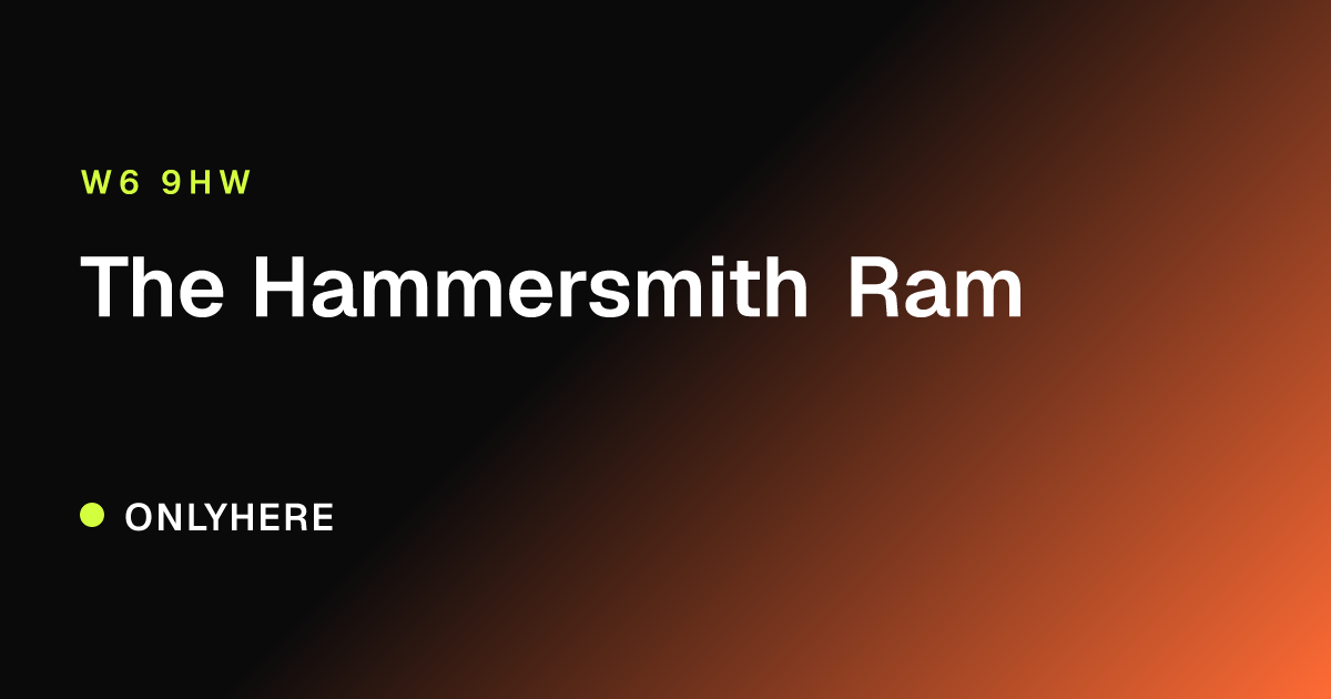 The Hammersmith Ram