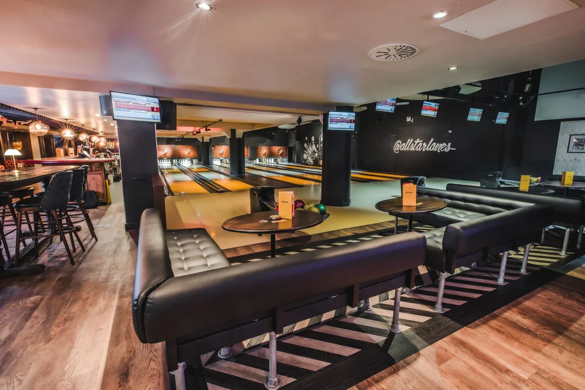 All Star Lanes Brick Lane, bowling in Brick Lane