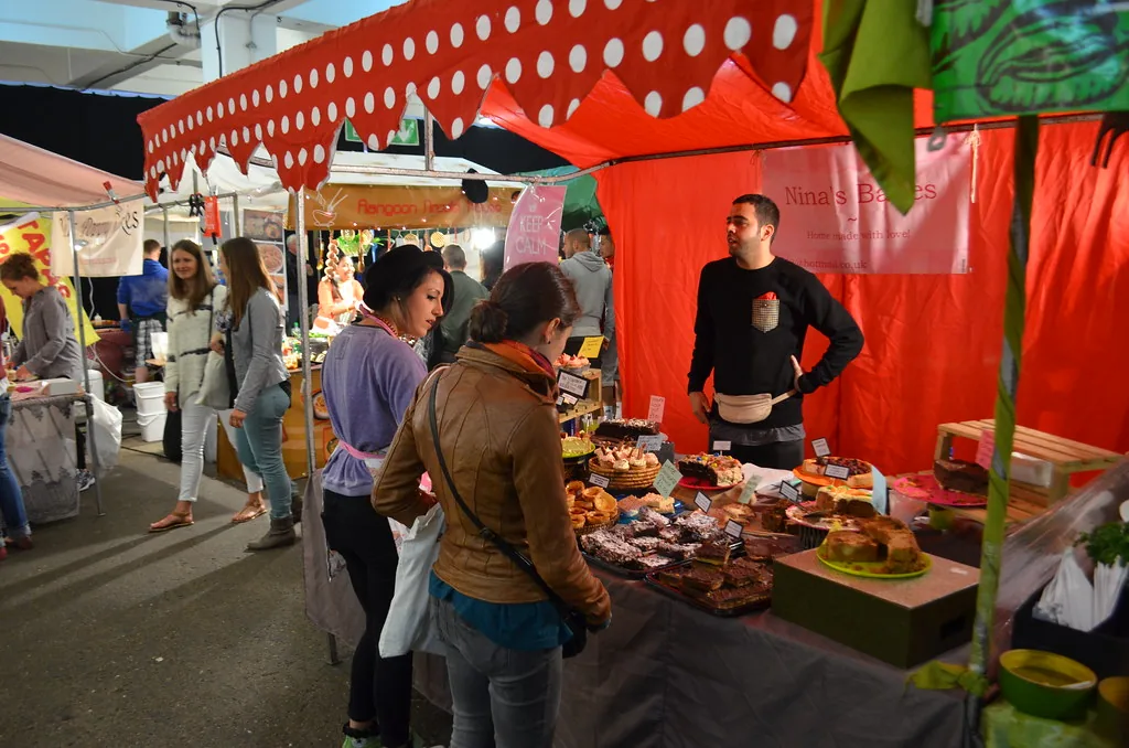 Backyard Market, craft market on Brick Lane, Shoreditch