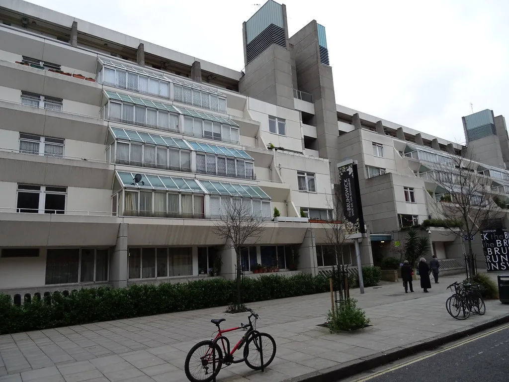 The Brunswick Centre Saturday food market, Bloomsbury