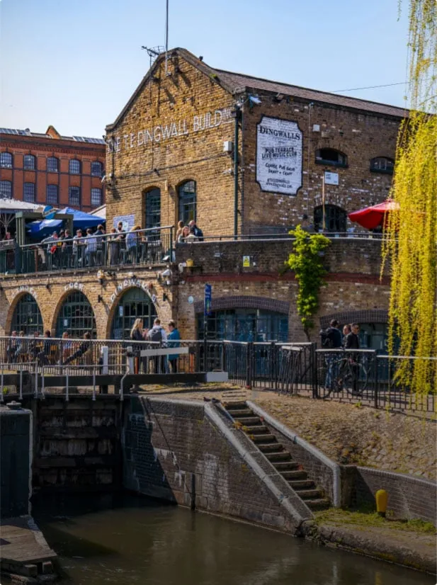 Camden Lock Market, market in Camden Town