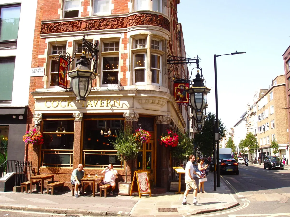 Cock Tavern (Soho), darts in Soho, W1