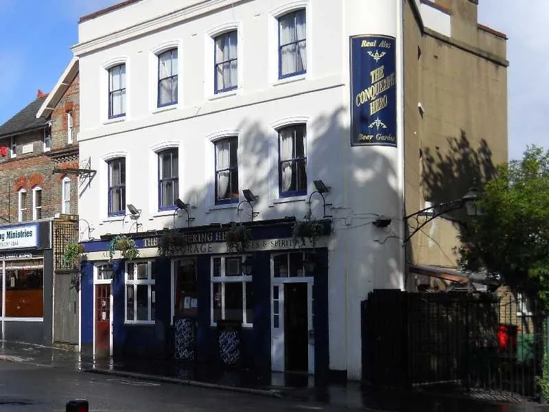 Conquering Hero, pool in Upper Norwood