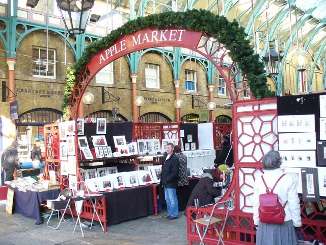 Covent Garden Apple Market, covered market in Covent Garden