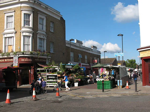 Deptford Market, street market in Deptford, Lewisham