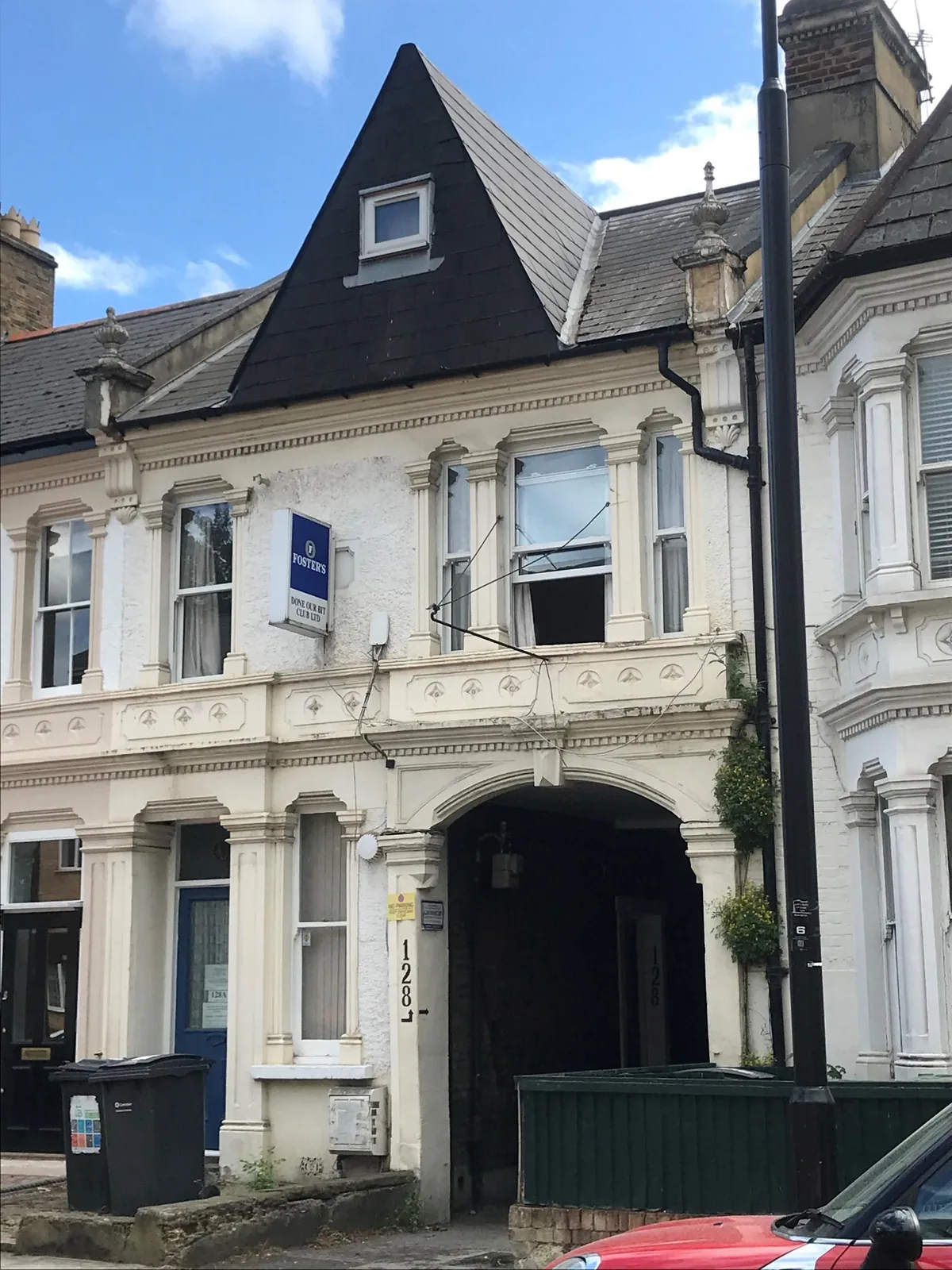 (DOB) Done Our Bit Club, pool in West Hampstead (NW6)