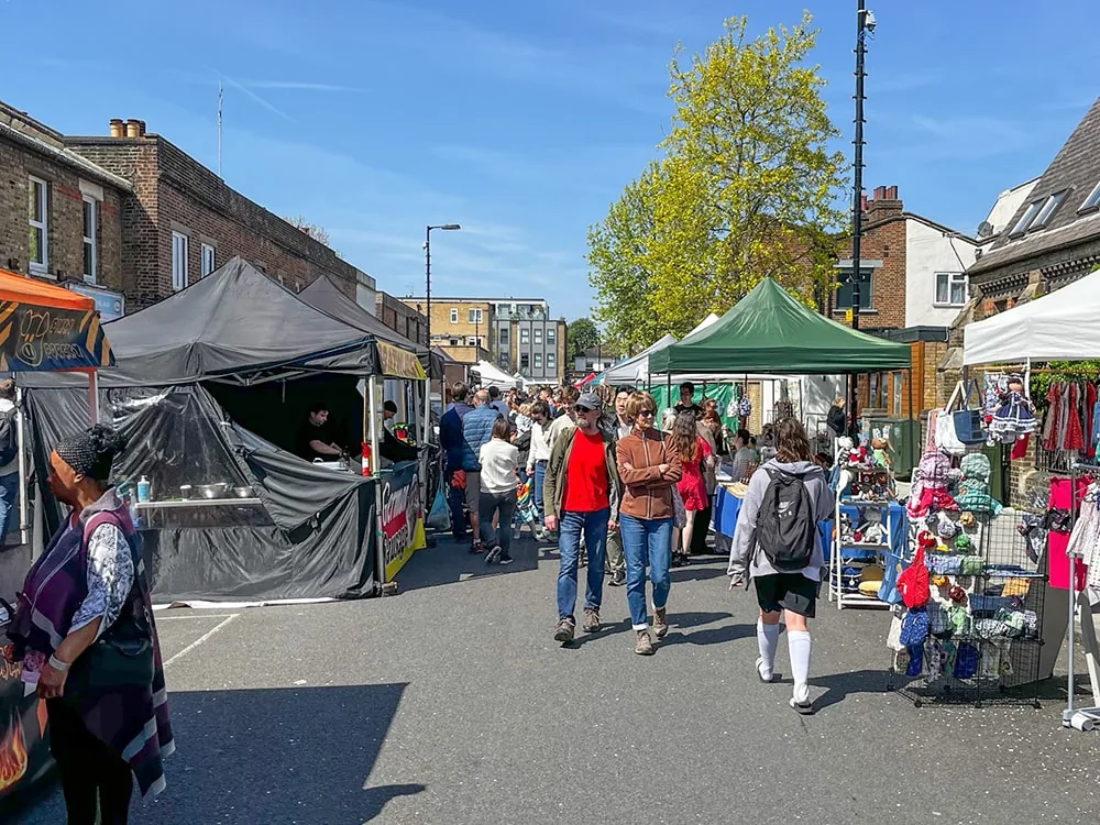 East Dulwich Market, market in East Dulwich, Southwark