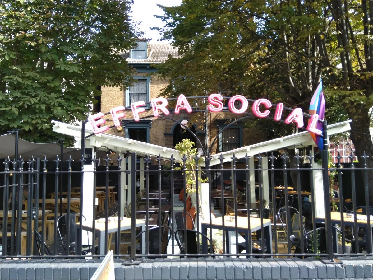 Effra Social, darts in Brixton (Lambeth), SW2