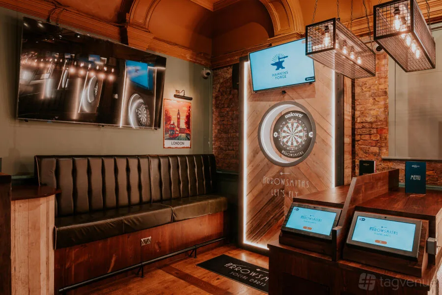 Hawkins Forge Battersea, darts in Battersea