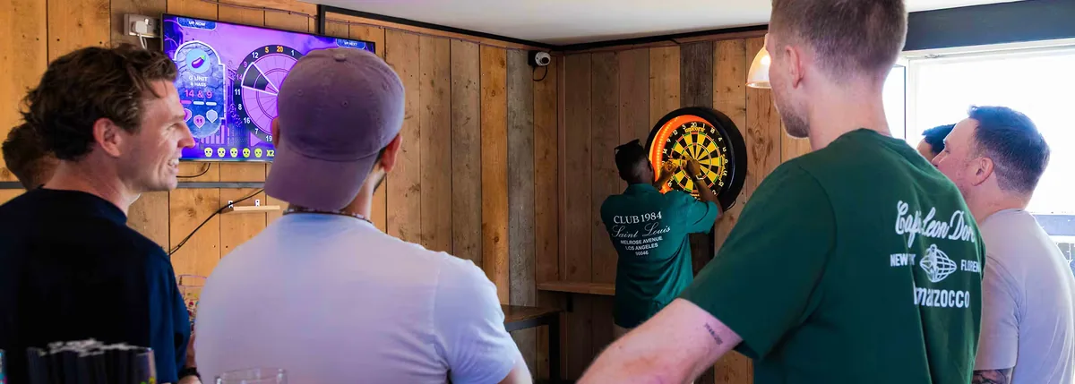 London Bridge Rooftop Darts Club, darts in London Bridge