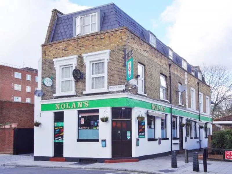 Nolan's, darts in South Lambeth, SW8
