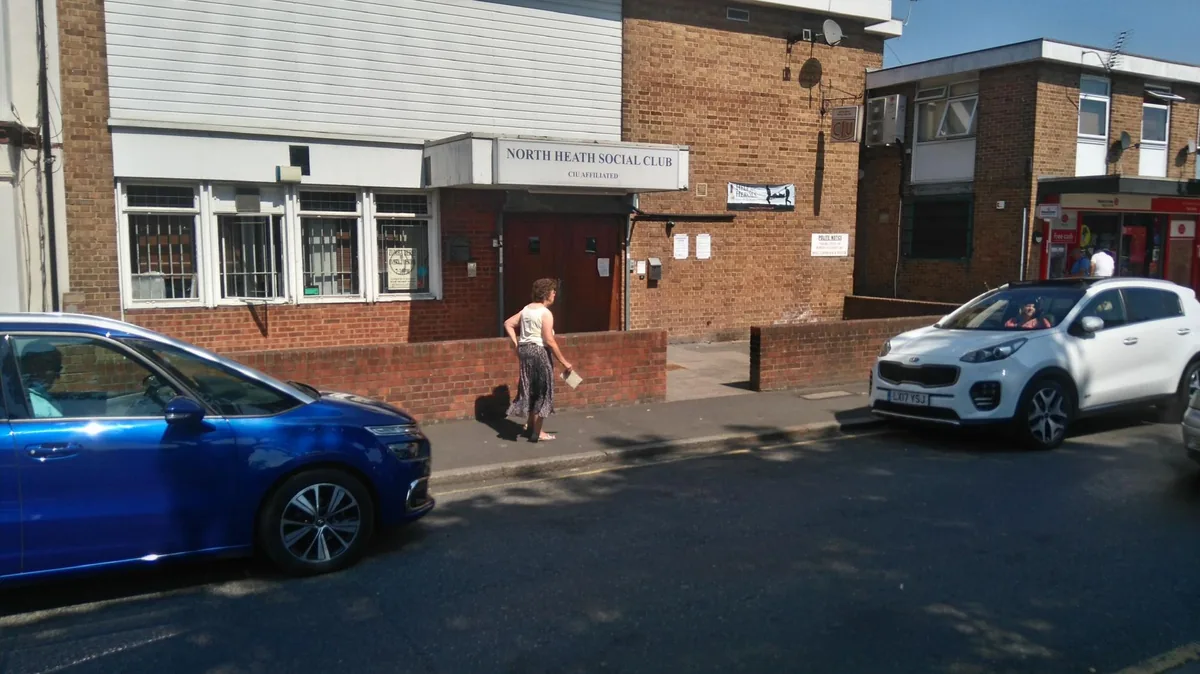 North Heath Social Club, pool in Northumberland Heath, Erith (Bexley)