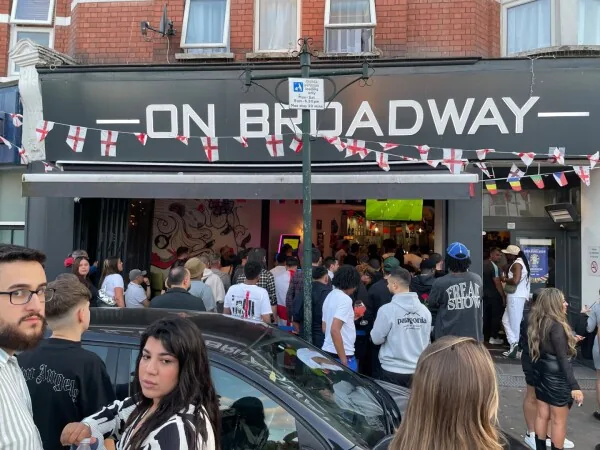 On Broadway, pool in Winchmore Hill