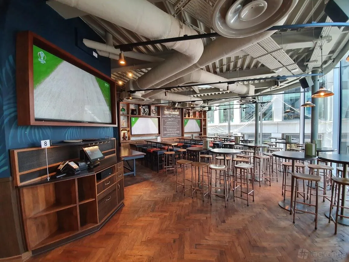 Sport London (Broadwood) Liverpool Street, shuffleboard in Liverpool Street