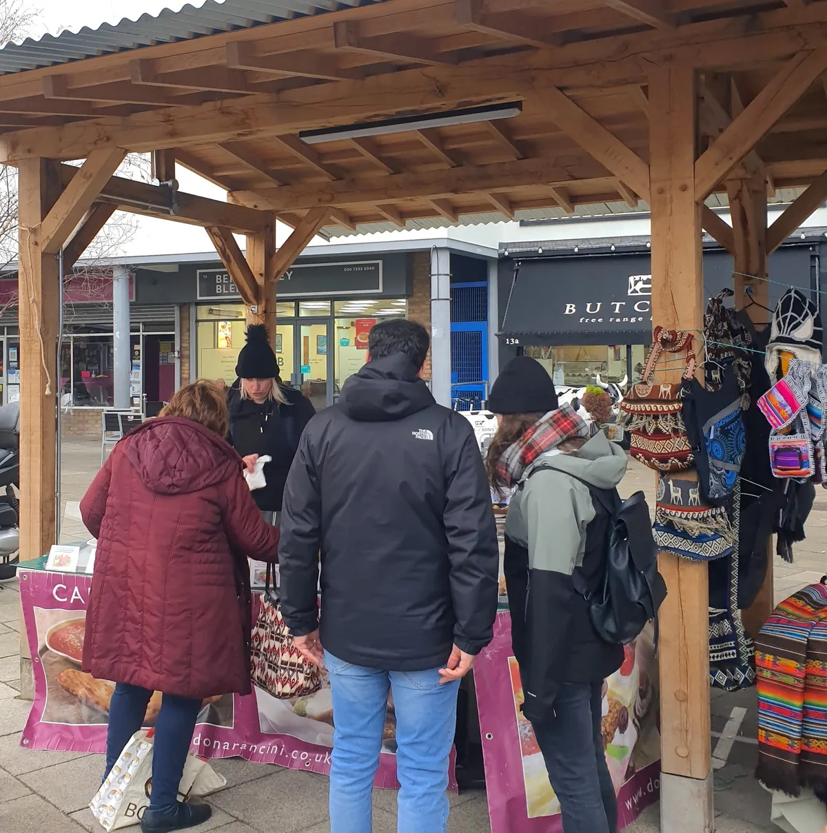 The Blue Market, community street market in Bermondsey, Southwark