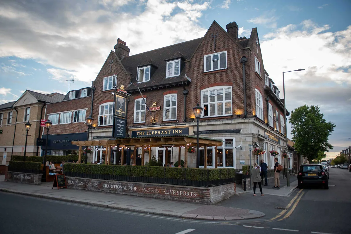 The Elephant Inn, pool in North Finchley