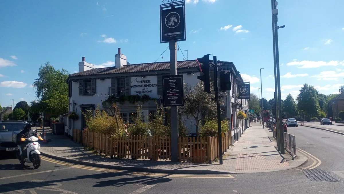 Three Horseshoes, pool in Whetstone