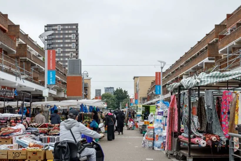 Watney Market, market in Shadwell, Tower Hamlets