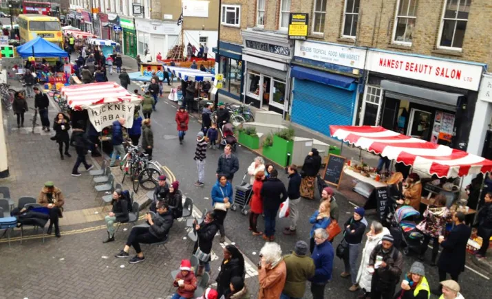 Well Street Market, market in Hackney